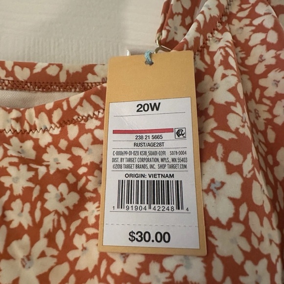 Target Red Floral Women's Bikini Set - Picture 7 of 14